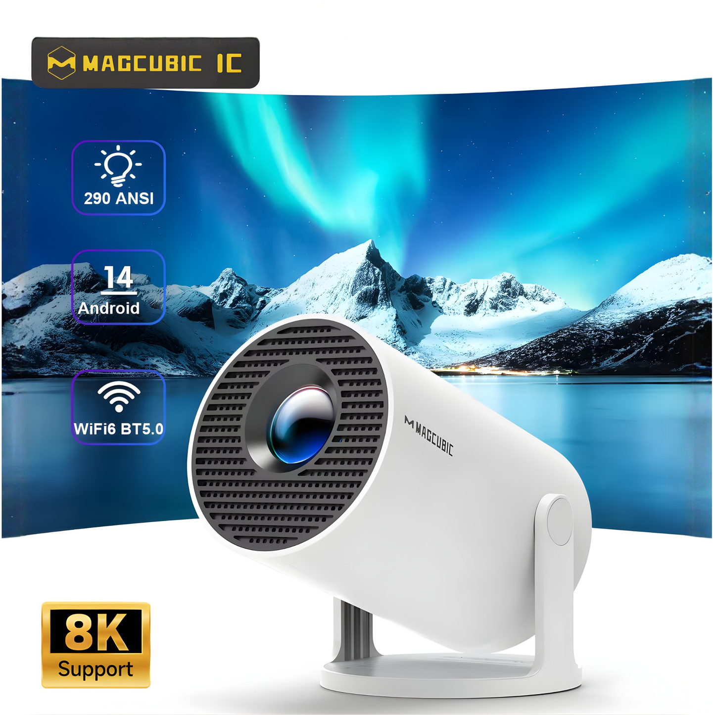 Proyector MAGCUBIC 8K